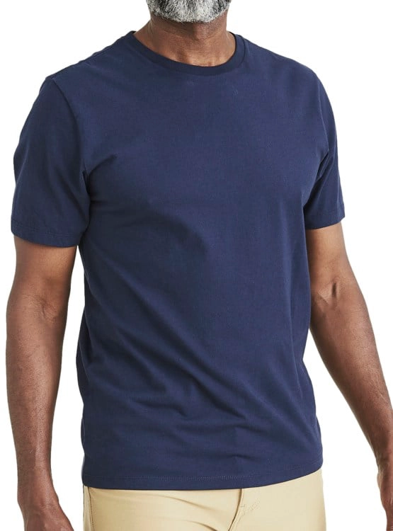 POLO MANGA CORTA ALGODÓN HOMBRE DOCKERS AZUL CREWNECK TEE - 2