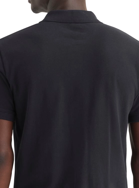 POLO PIQUE MANGA CORTA ALGODÓN HOMBRE DOCKERS NEGRO - 4