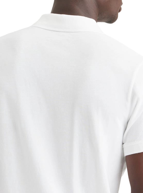 POLO PIQUE MANGA CORTA ALGODÓN HOMBRE DOCKERS BLANCO - 4