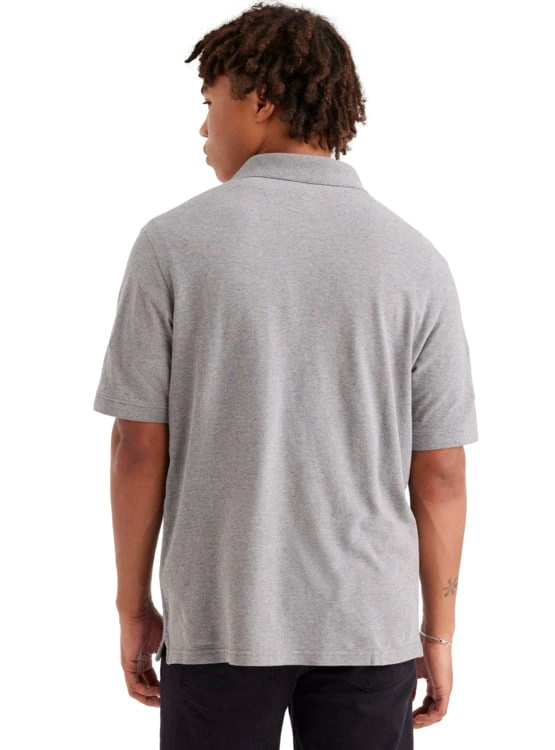 POLO MANGA CORTA ALGODÓN HOMBRE DOCKERS GRIS PIQUE - 3