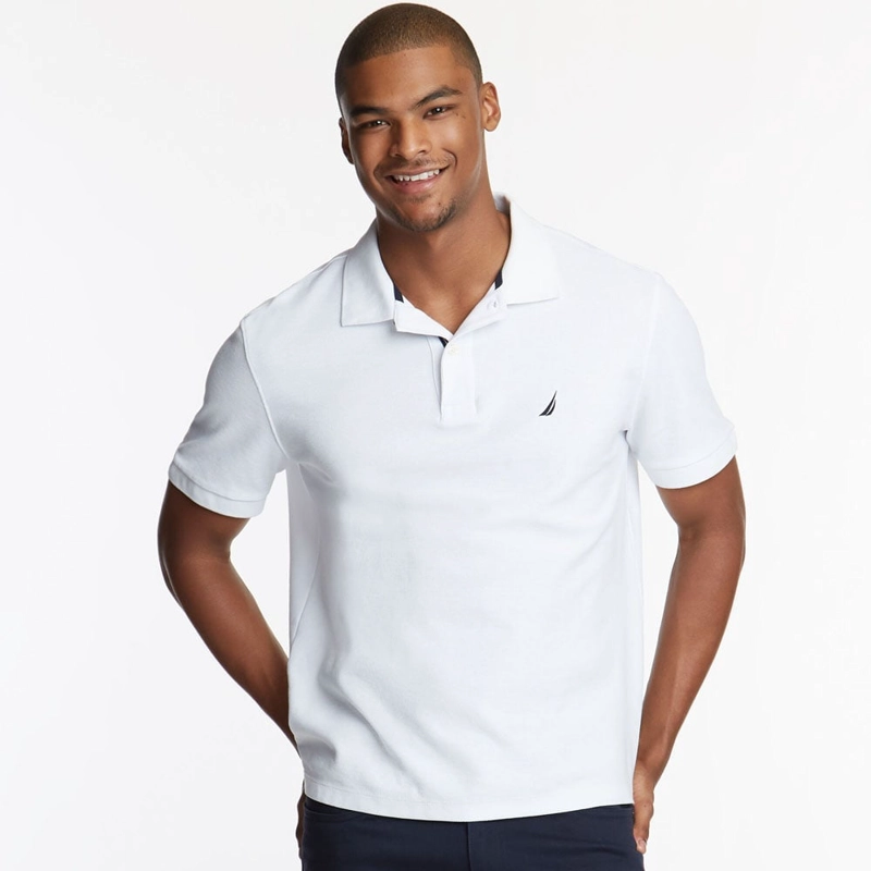 POLO HOMBRE NAUTICA BLANCO K41050-1BW - 1