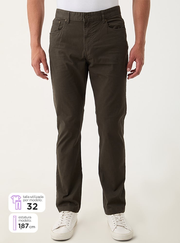 PANTALÓN REGULAR HOMBRE NAVIGATA - 1