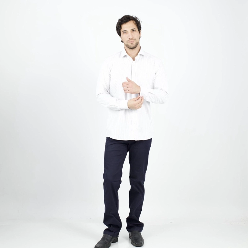 CAMISA MANGA LARGA SPORT PIERRE CARDIN PARA HOMBRE - 7