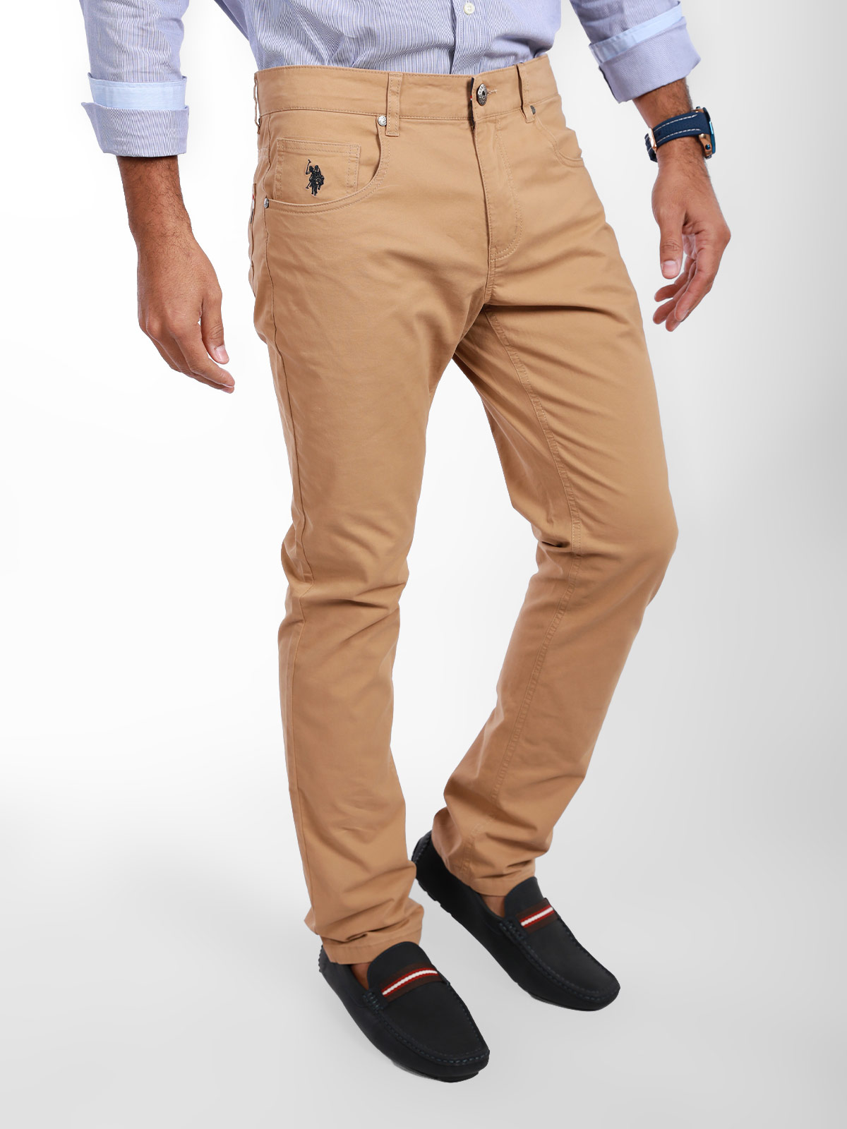 PANTALÓN REGULAR HOMBRE US POLO 58-313PPER - 3