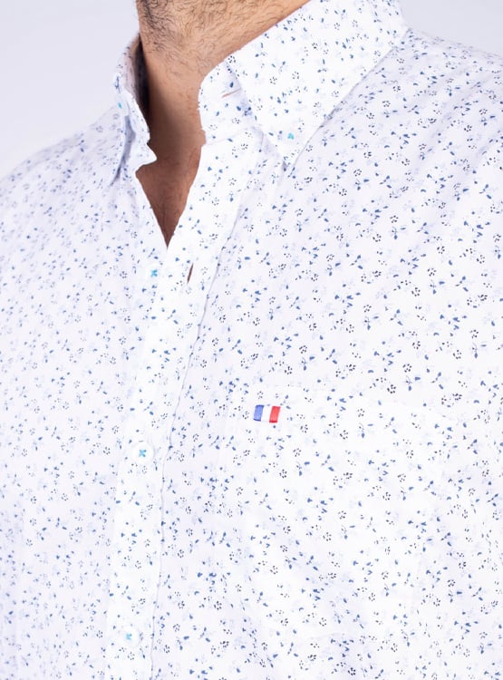 CAMISA MANGA CORTA ALGODÓN HOMBRE PIERRE CARDIN ESTAMPADA - 3