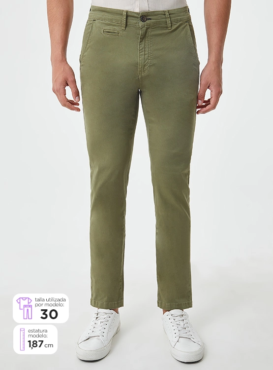 PANTALÓN VESTIR HOMBRE CACHAREL TEXTURA - 1