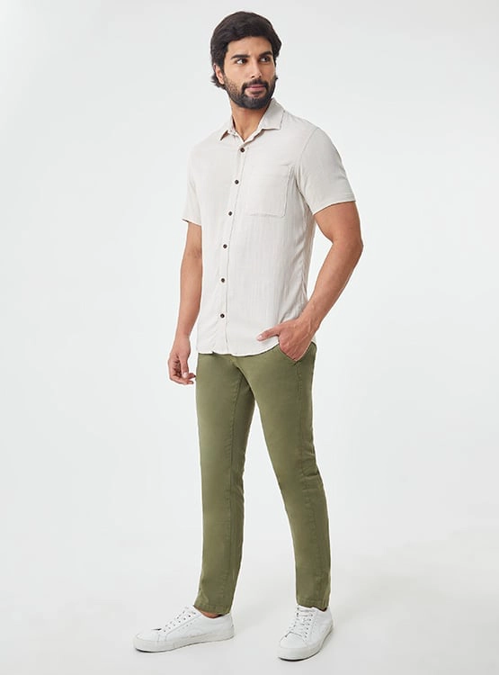 PANTALÓN VESTIR HOMBRE CACHAREL TEXTURA - 5
