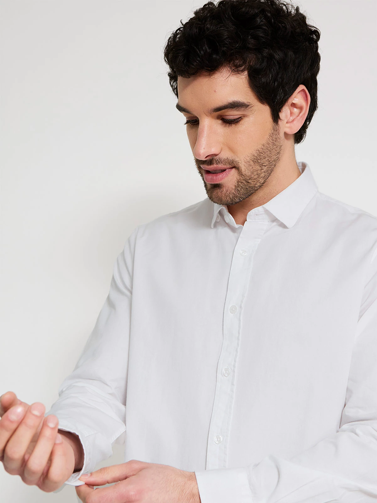 CAMISA MANGA LARGA ALGODÓN HOMBRE CACHAREL COLID - 3