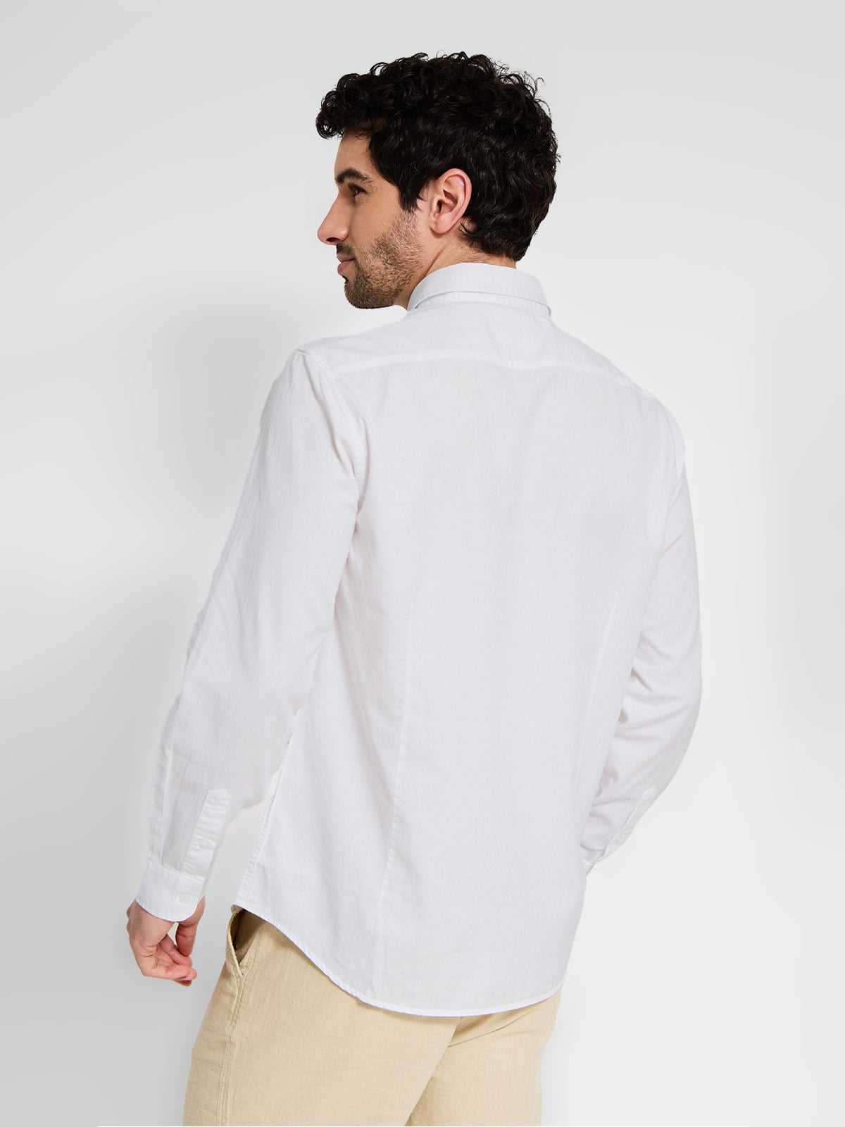 CAMISA MANGA LARGA ALGODÓN HOMBRE CACHAREL COLID - 2