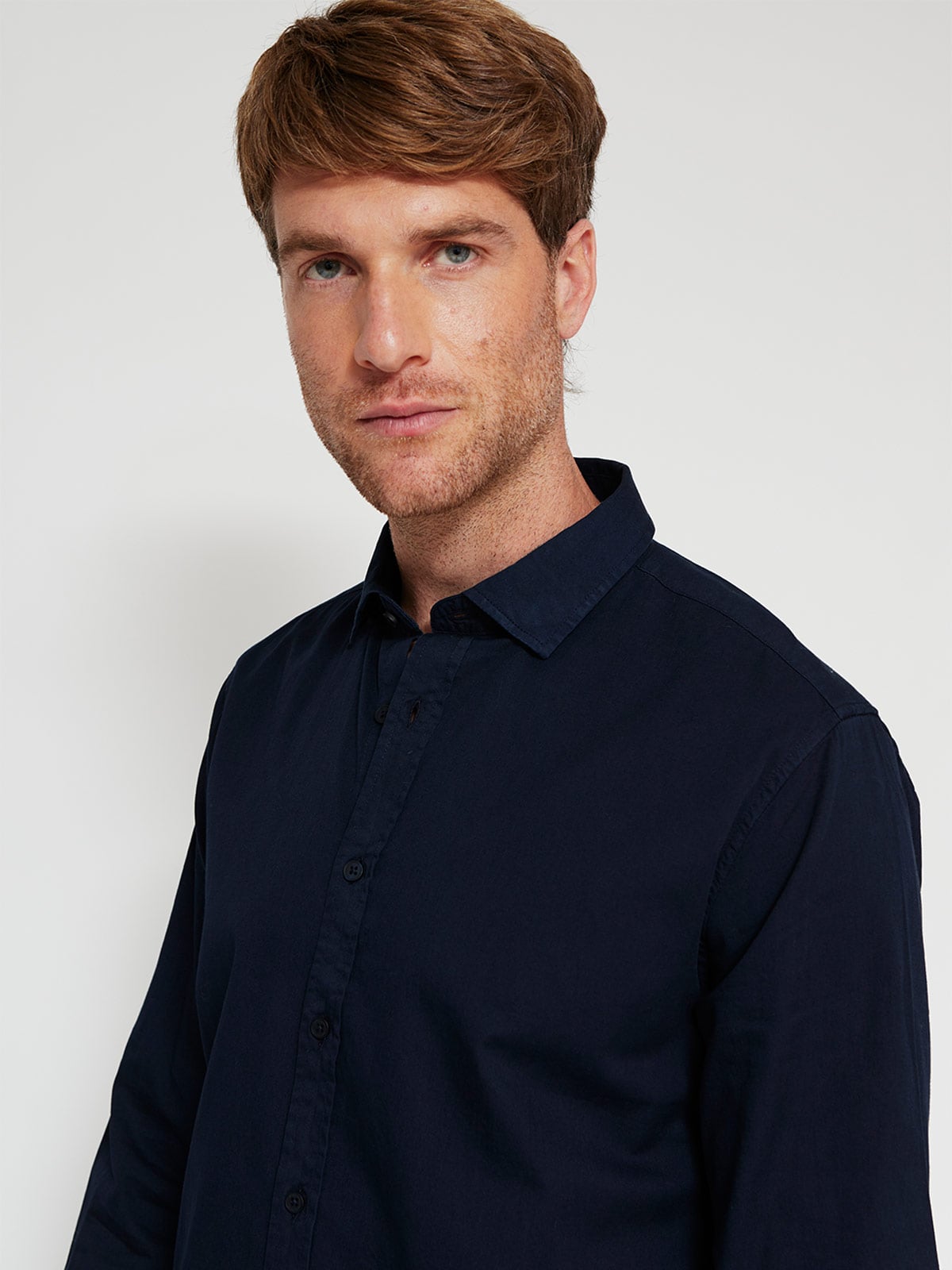 CAMISA MANGA LARGA ALGODÓN HOMBRE CACHAREL COLID - 3