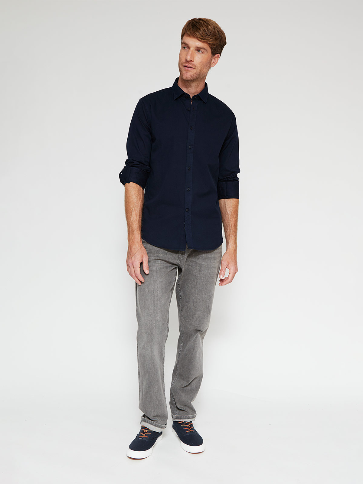 CAMISA MANGA LARGA ALGODÓN HOMBRE CACHAREL COLID - 4