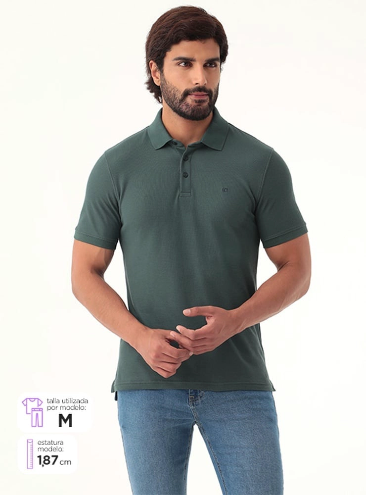 POLO HOMBRE CACHAREL PIQUÉ - 1