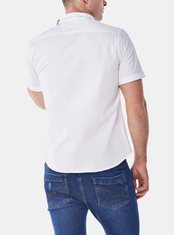 CAMISA MANGA CORTA ALGODÓN HOMBRE JOHN HOLDEN RAUL CS809. - 2