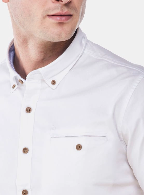 CAMISA MANGA CORTA ALGODÓN HOMBRE JOHN HOLDEN RAUL CS809. - 4
