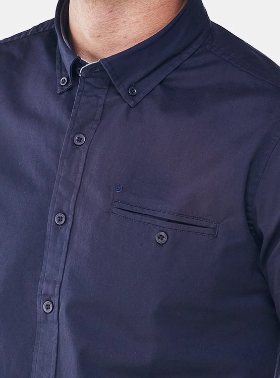 CAMISA MANGA CORTA ALGODÓN HOMBRE JOHN HOLDEN RAUL CS809. - 4