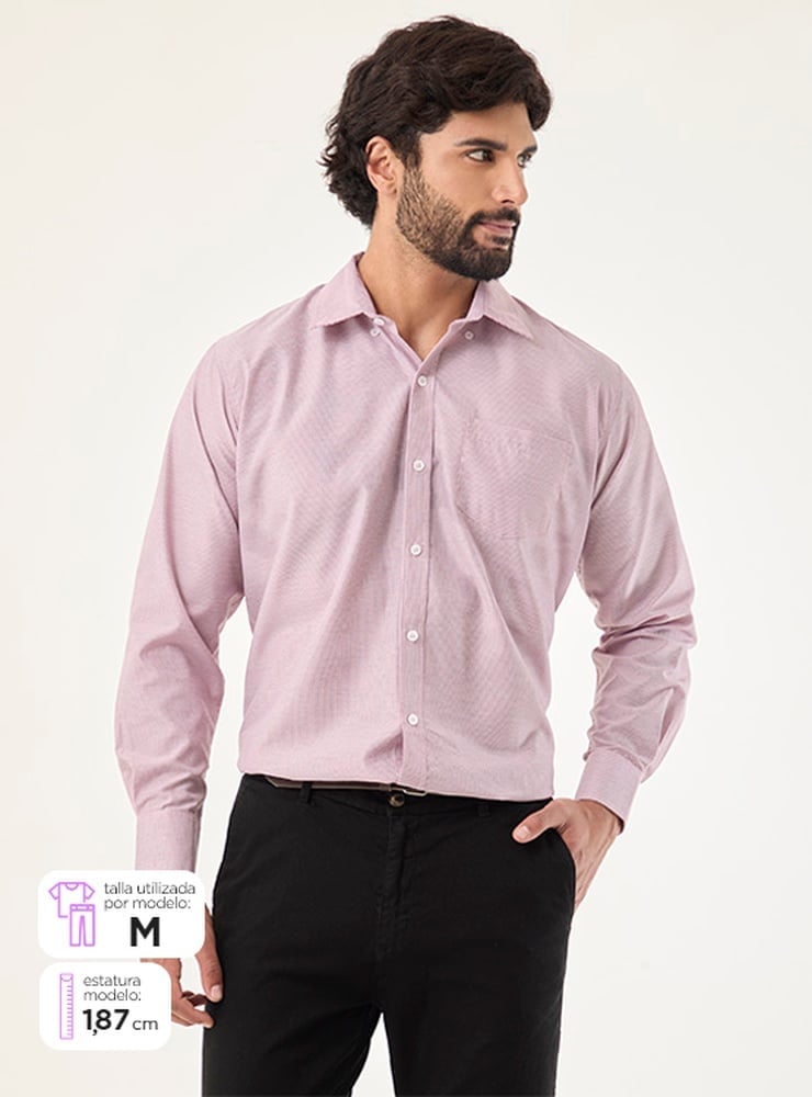 CAMISA MANGA LARGA HOMBRE KENNETH STEVENS - 1