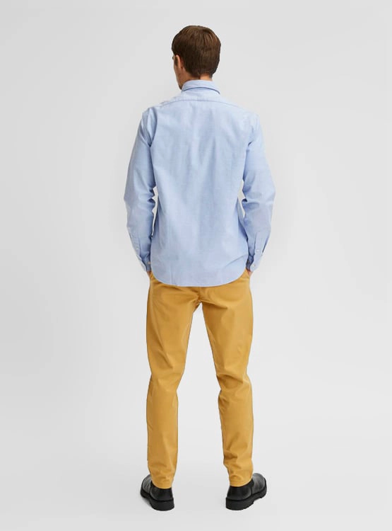 CAMISA MANGA LARGA ALGODÓN HOMBRE SELECTED REGDRICK - 6