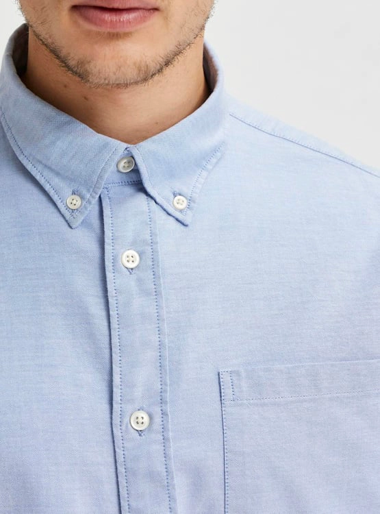 CAMISA MANGA LARGA ALGODÓN HOMBRE SELECTED REGDRICK - 4