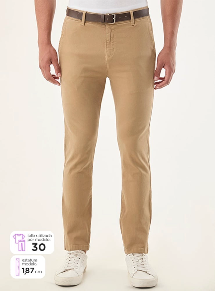 PANTALÓN HOMBRE KENNETH STEVENS BELT - 1