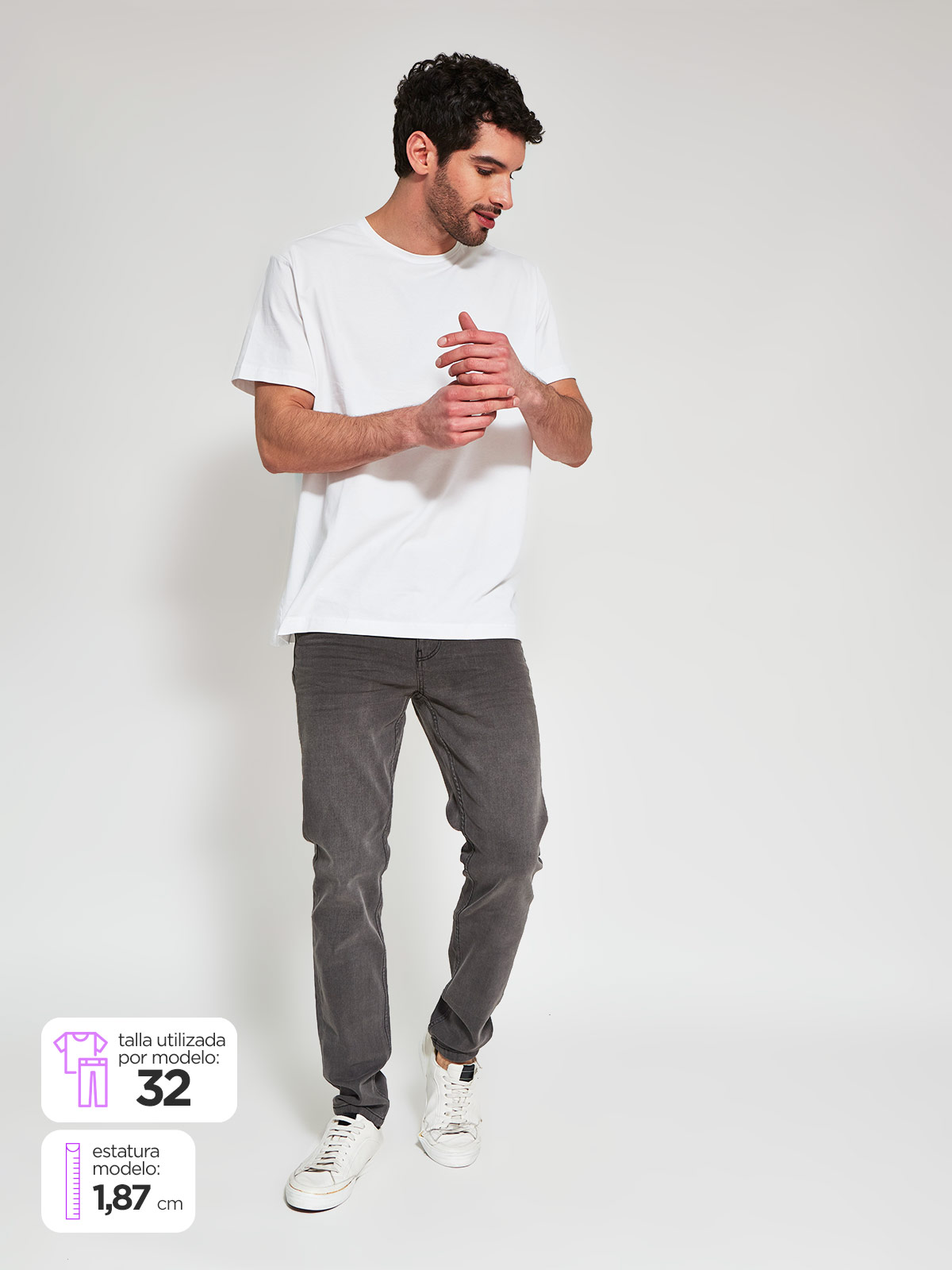 JEANS ALGODÓN SKINNY HOMBRE MARQUIS - 1