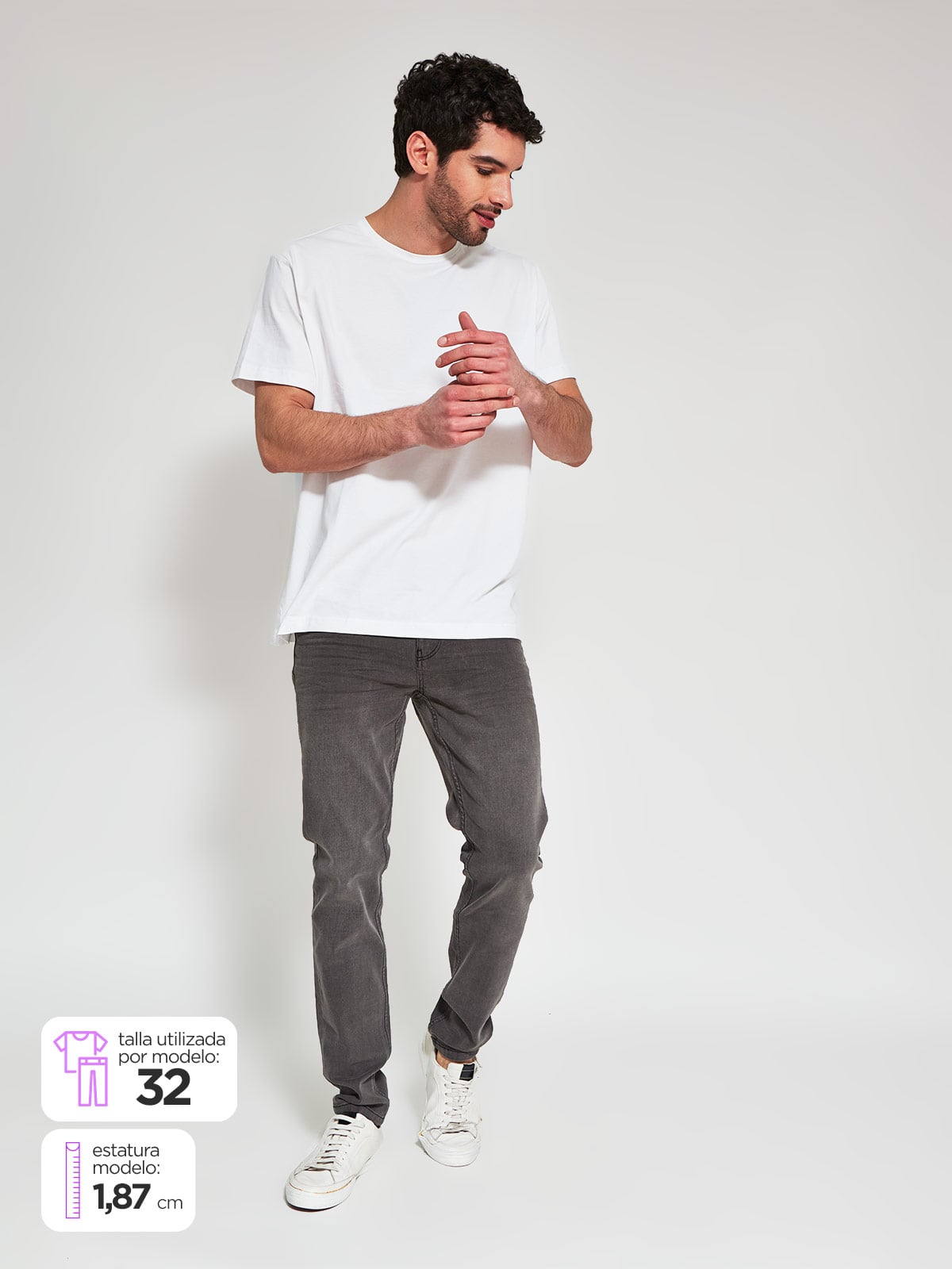 JEANS ALGODÓN SKINNY HOMBRE MARQUIS - 1