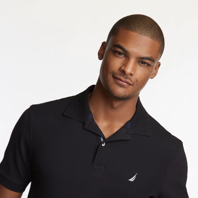 POLO HOMBRE NAUTICA NEGRO K41050-0TB - 1