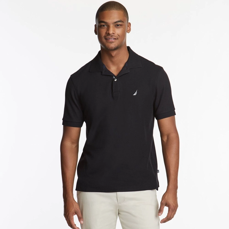 POLO HOMBRE NAUTICA NEGRO K41050-0TB - 2