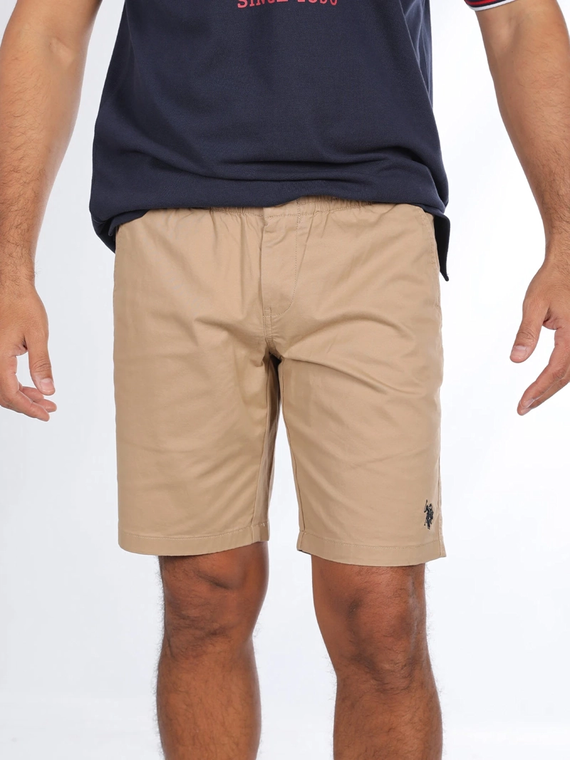 SHORT REGULAR ALGODÓN HOMBRE US POLO USTMB-54-477PER - 1