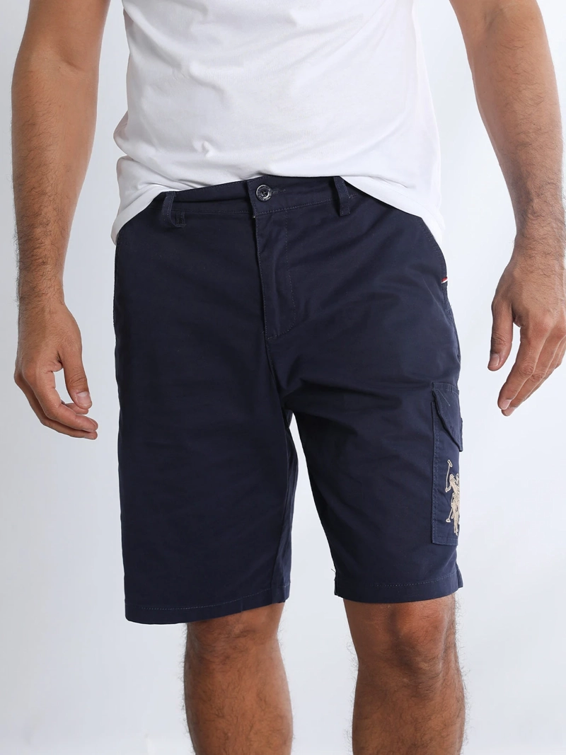 SHORT REGULAR ALGODÓN HOMBRE US POLO USTMB-57-647PER - 1