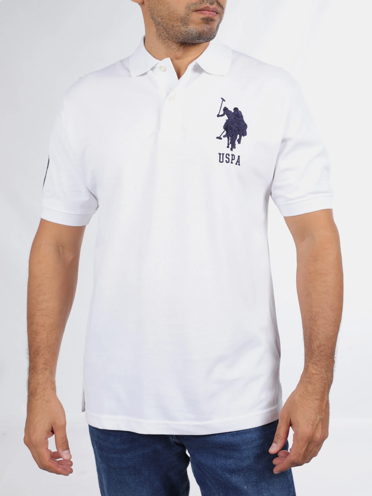 POLO ALGODÓN MANGA CORTA HOMBRE US POLO - 1