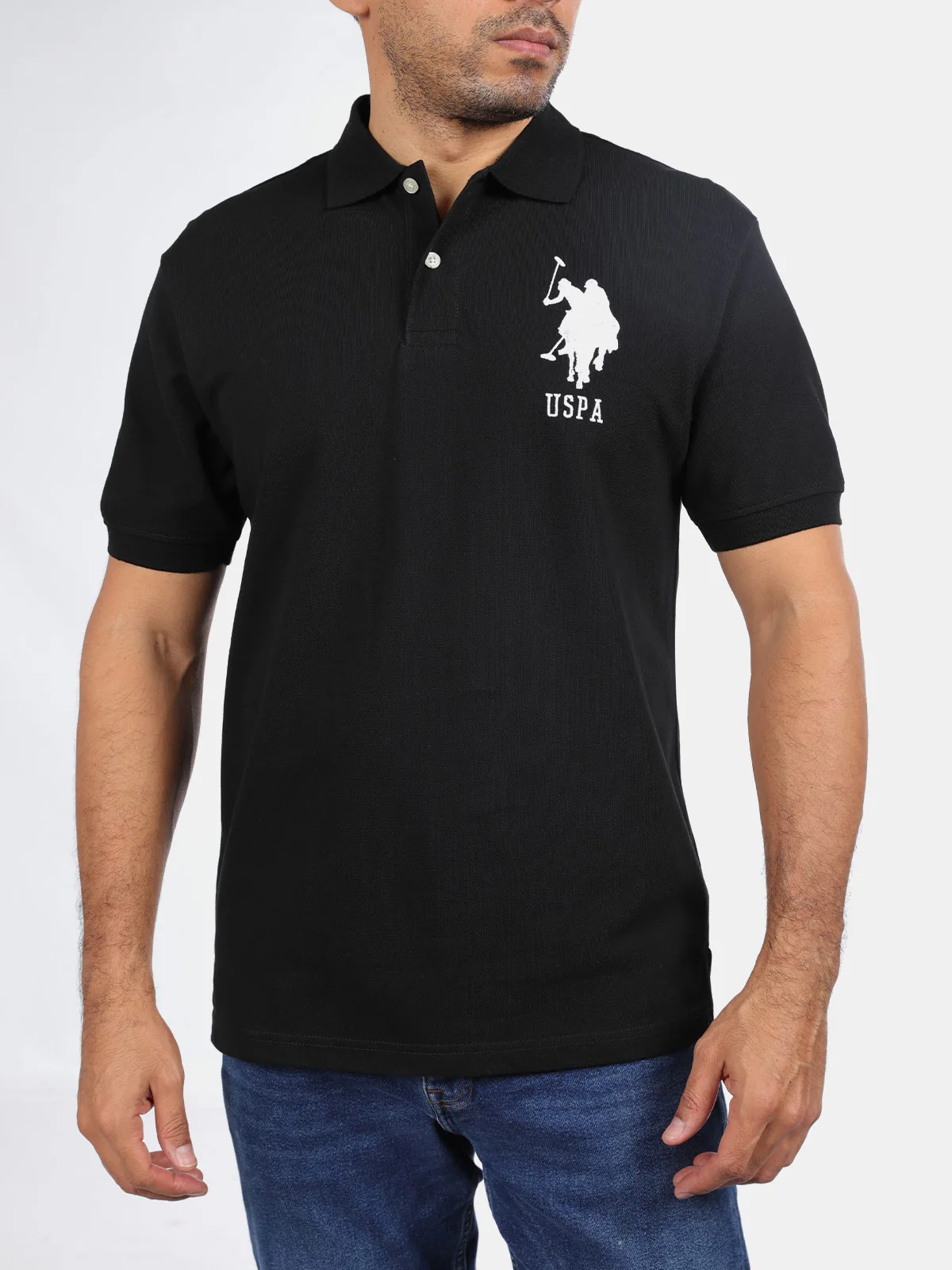 POLO ALGODÓN MANGA CORTA HOMBRE US POLO - 1