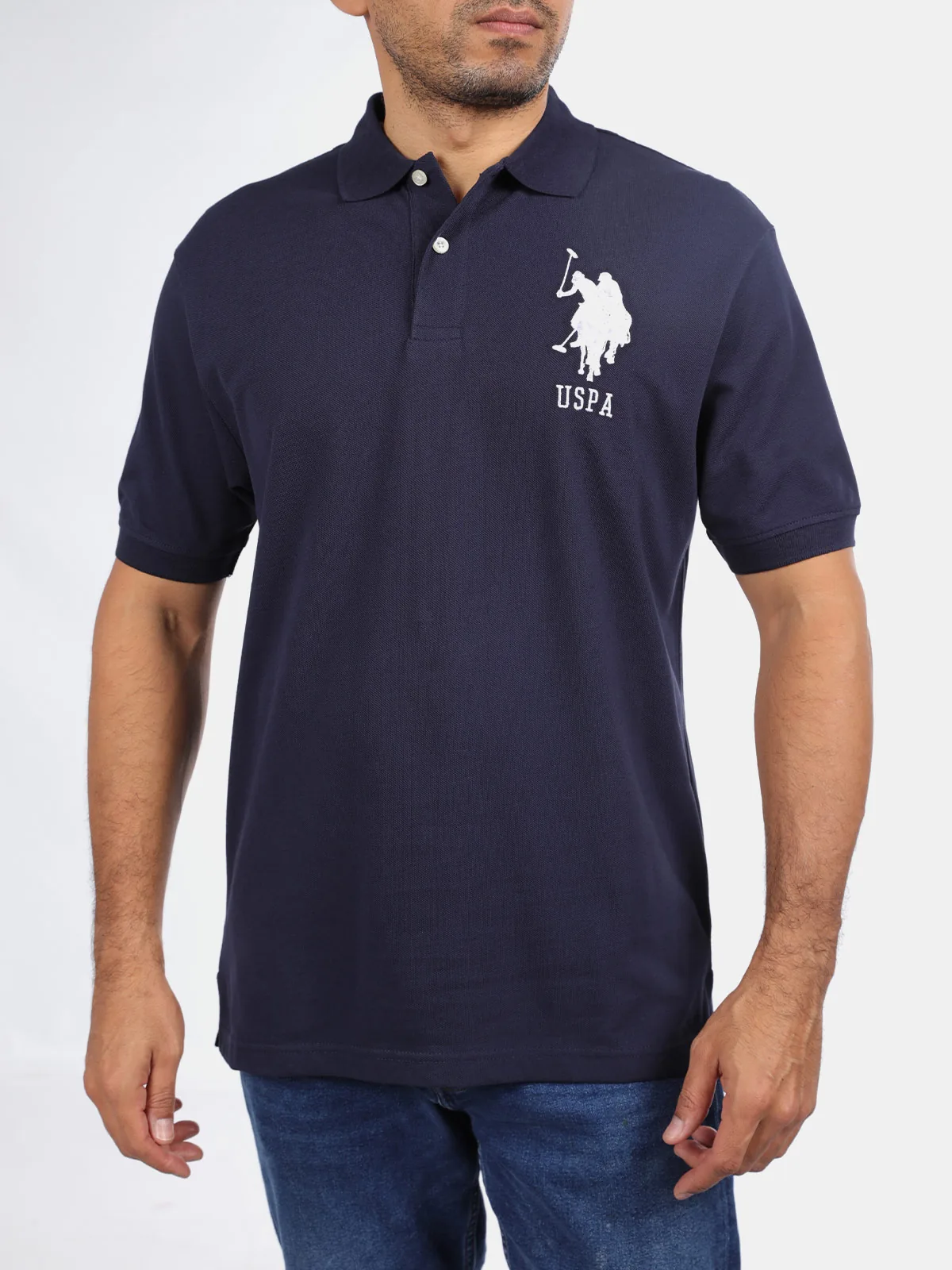POLO ALGODÓN MANGA CORTA HOMBRE US POLO - 1