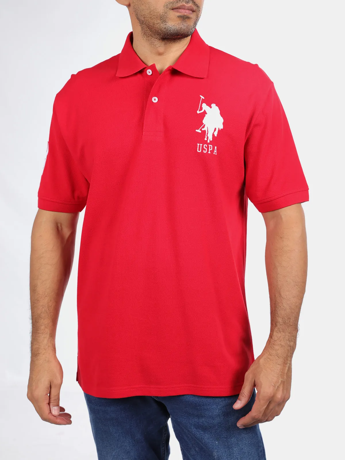 POLO ALGODÓN MANGA CORTA HOMBRE US POLO - 1