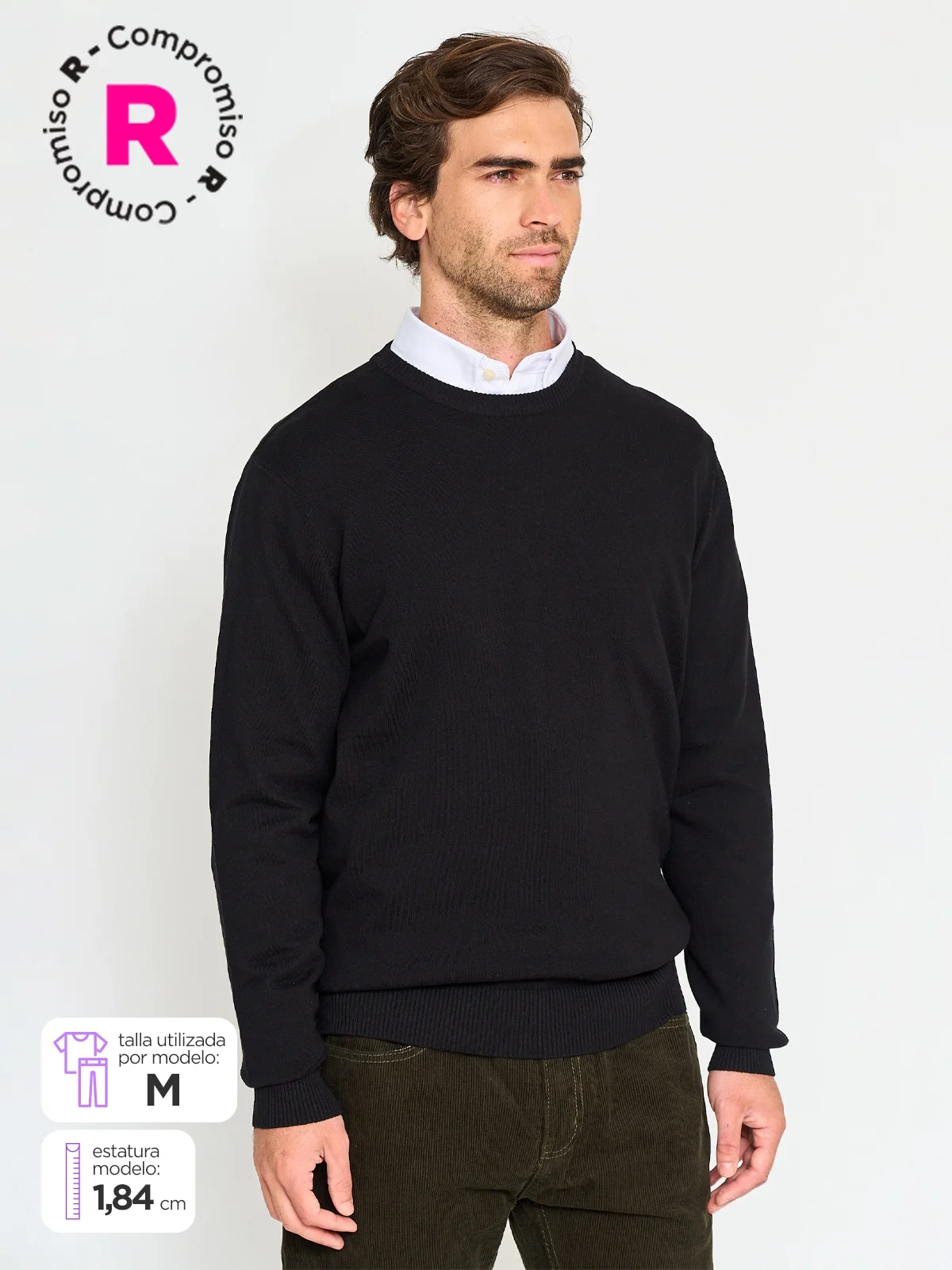 Chompa Kenzo CHOMPA HOMBRE KENNETH STEVENS ALGODÓN CUELLO REDONDO