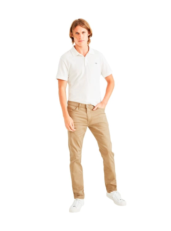 JEAN SLIM HOMBRE DOCKERS CAQUI ALGODÓN CUT - 4