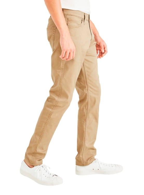 JEAN SLIM HOMBRE DOCKERS CAQUI ALGODÓN CUT - 3
