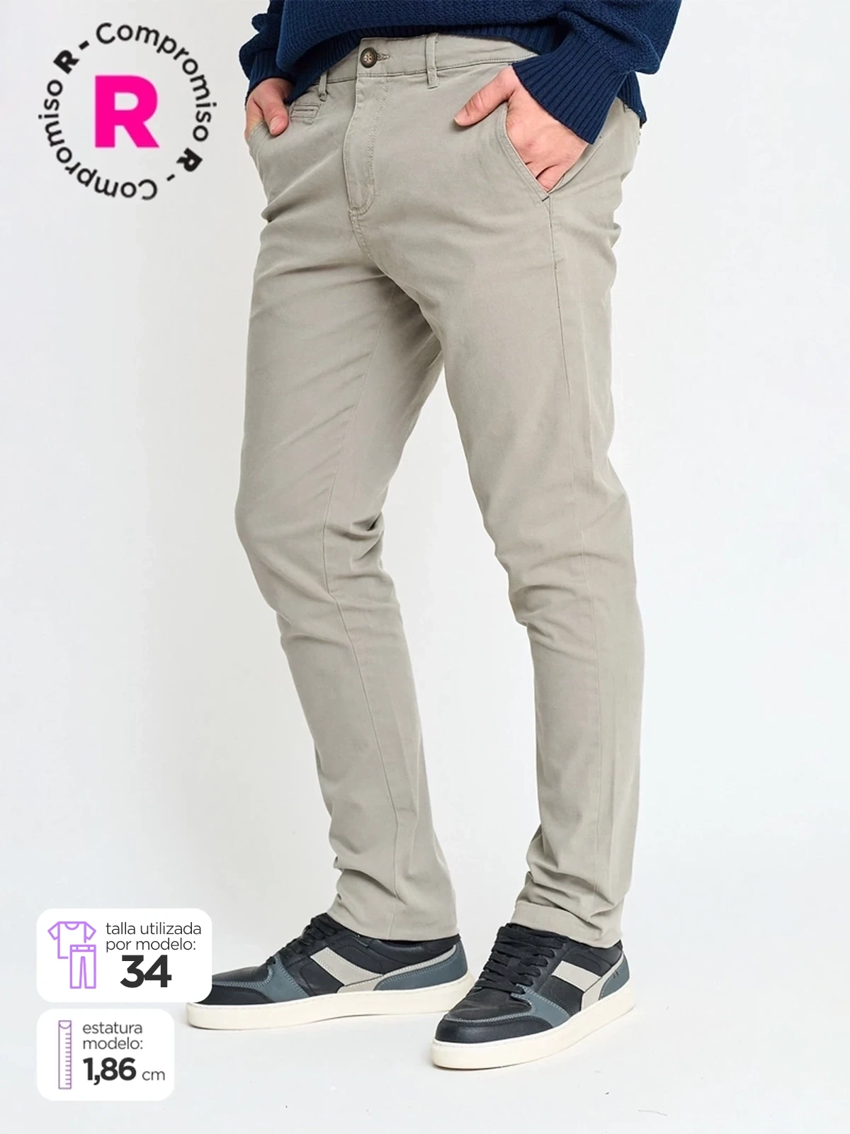 PANTALÓN HOMBRE CACHAREL - 1
