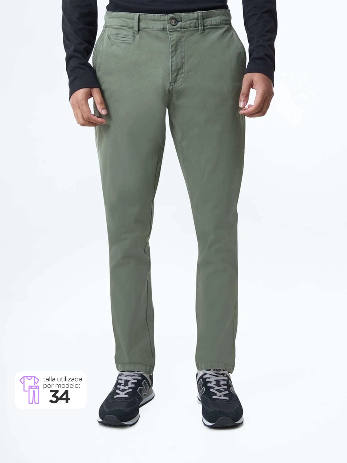PANTALÓN ALGODÓN HOMBRE CACHAREL SPORT - 1