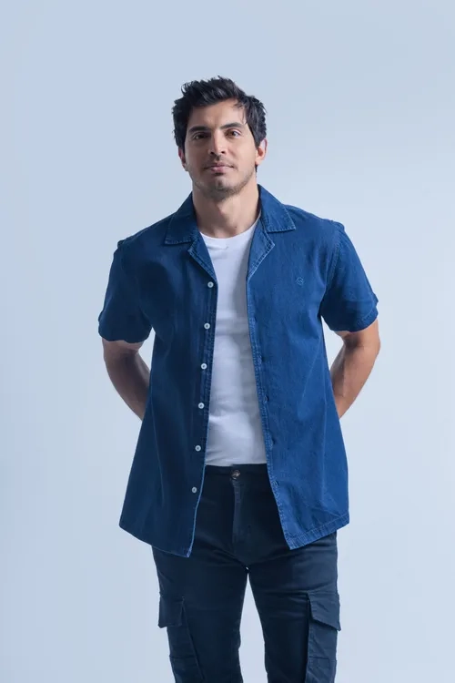 CAMISA MANGA LARGA ALGODÓN HOMBRE HUMMER H251003-78 - 1