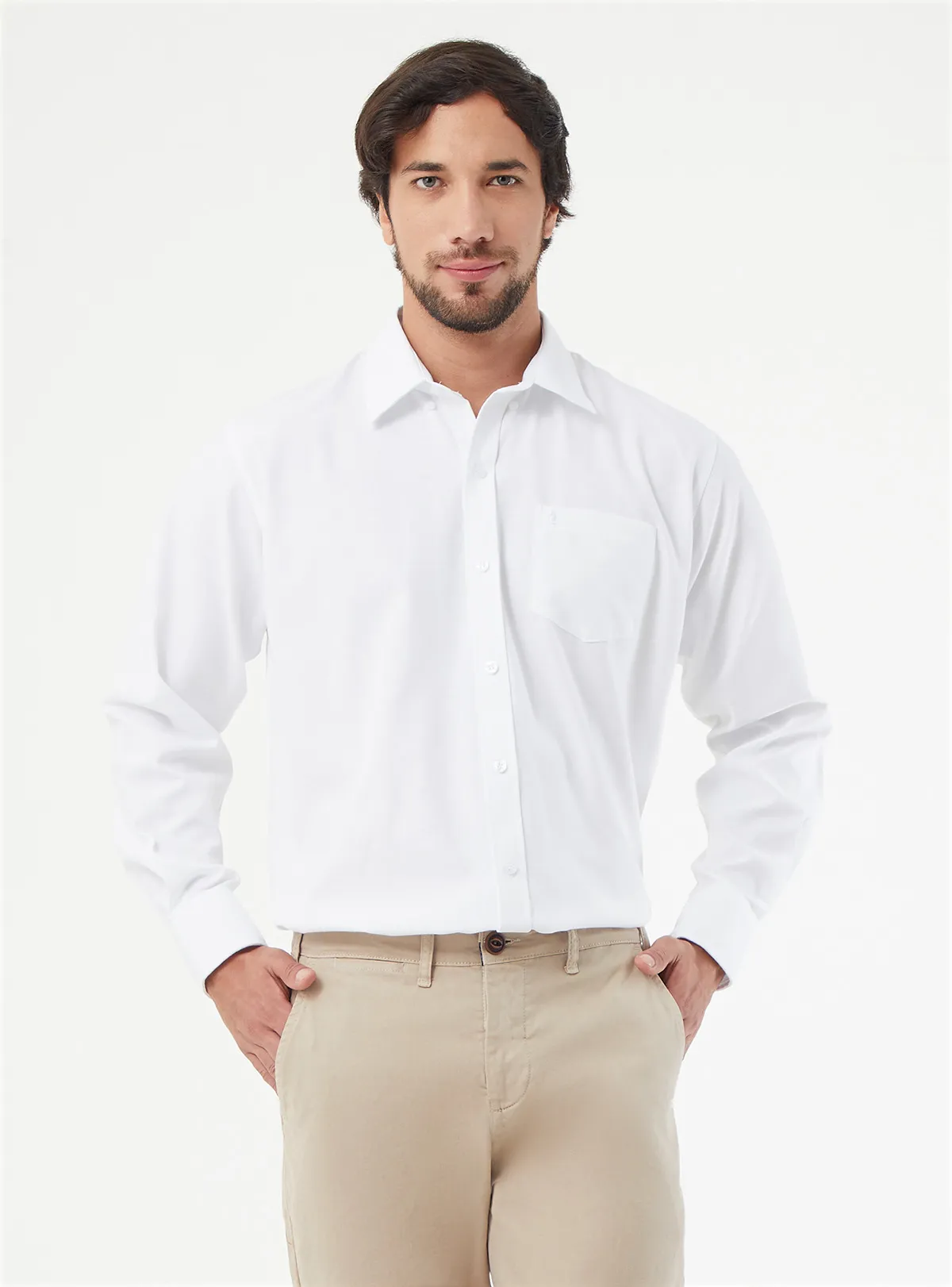 CAMISA MANGA LARGA HOMBRE KENNETH STEVENS - 1