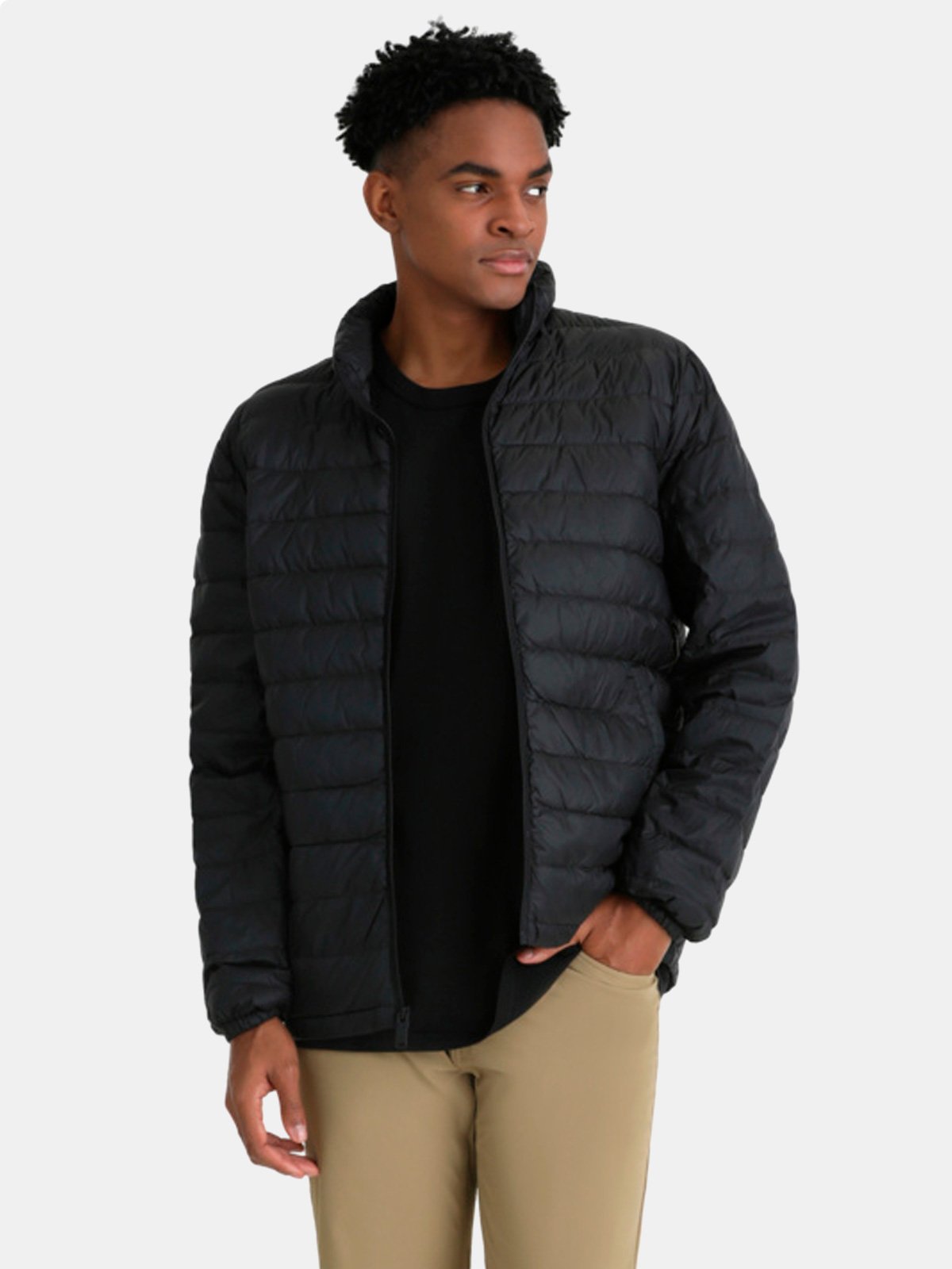 CASACA HOMBRE DOCKERS NEGRO PACKABLE - 1