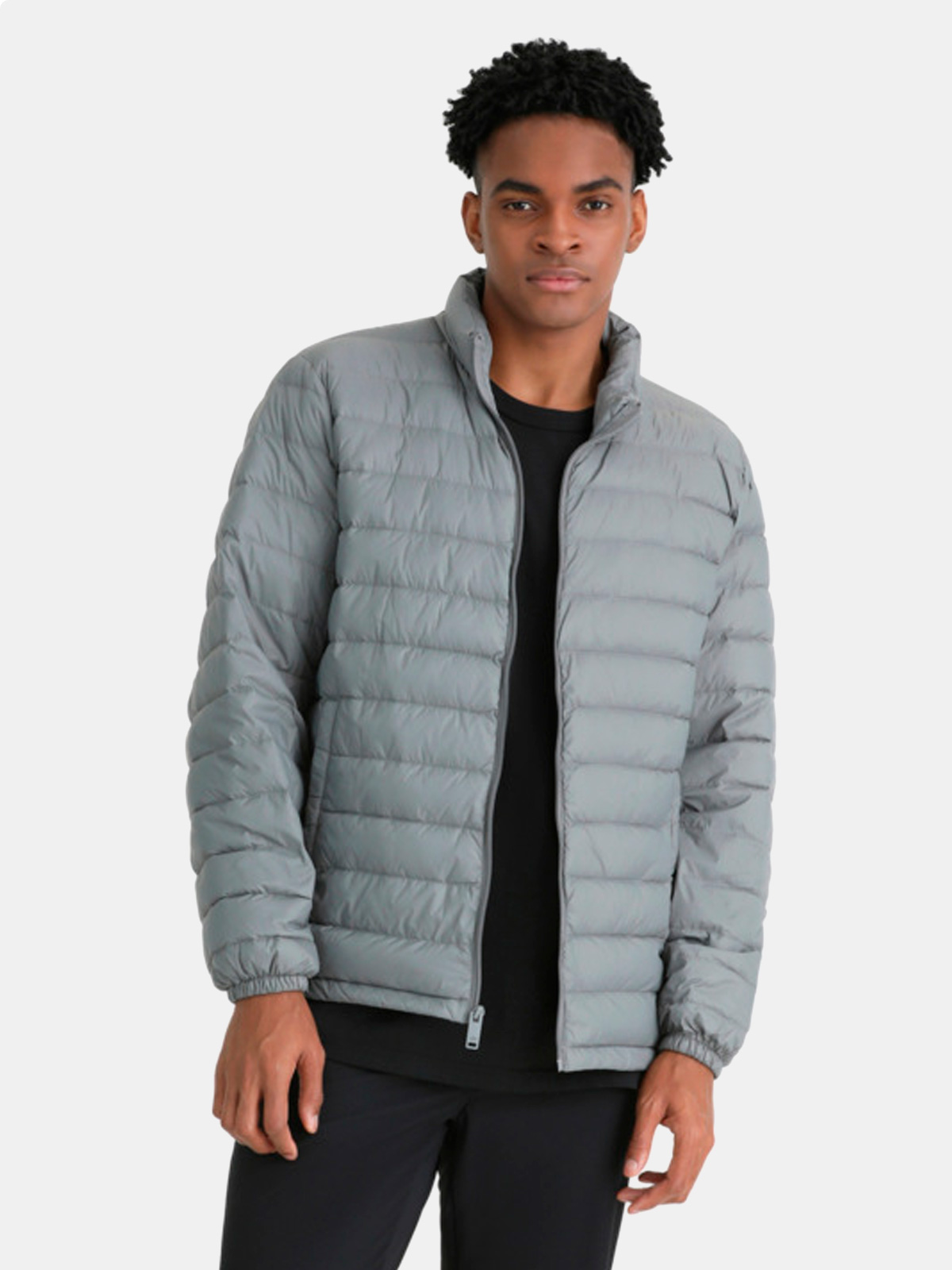 CASACA HOMBRE DOCKERS GRIS PACKABLE - 1