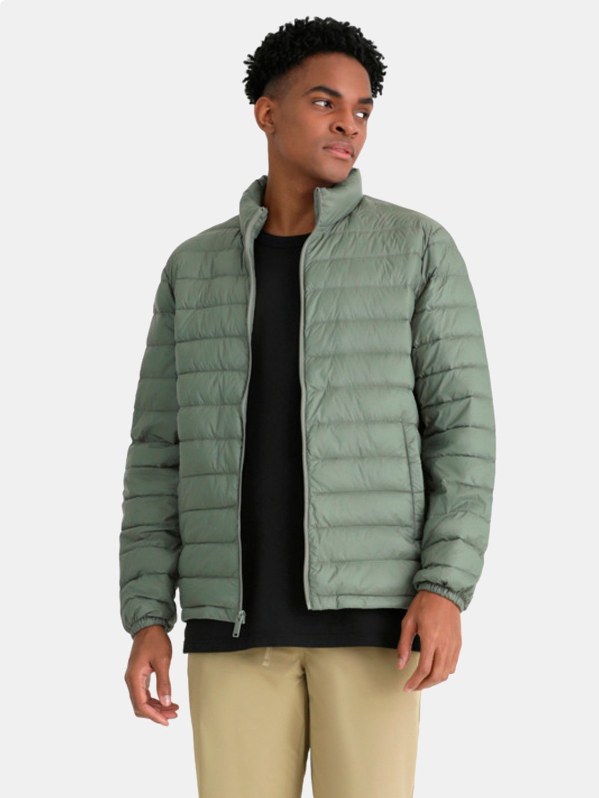 CASACA HOMBRE DOCKERS VERDE PACKABLE - 1