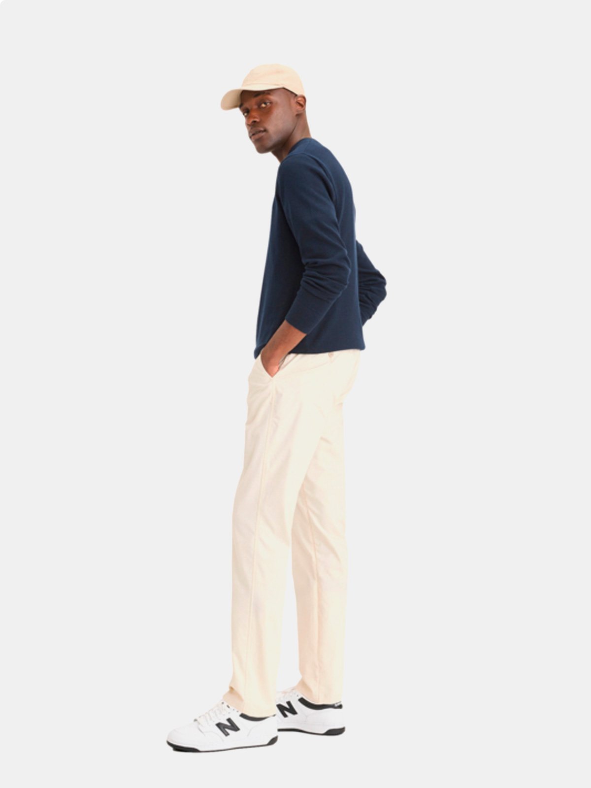 CHOMPA HOMBRE DOCKERS AZUL CUELLO EN V - 4