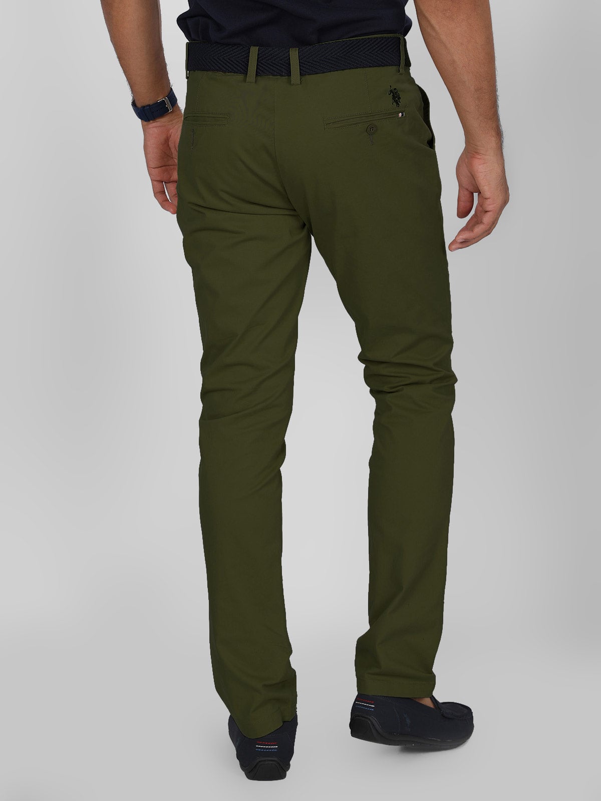PANTALÓN REGULAR FIT ALGODÓN HOMBRE US POLO - 3