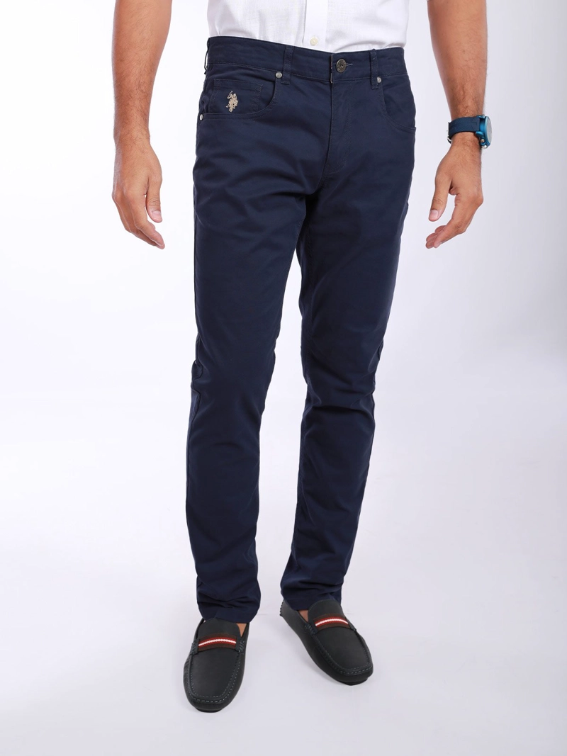 PANTALÓN ALGODÓN HOMBRE US POLO - 1