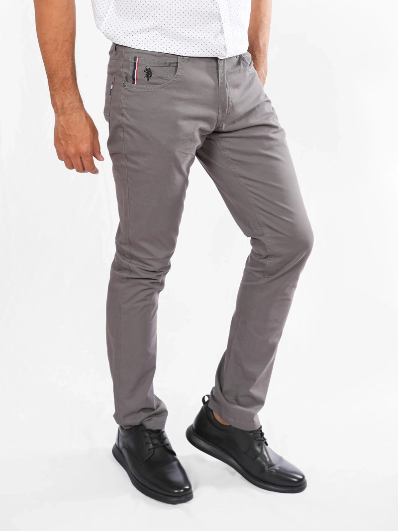 PANTALÓN ALGODÓN HOMBRE US POLO - 3