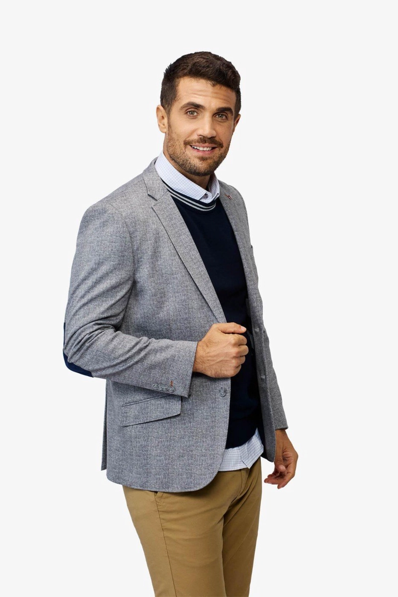 SACO MANGA LARGA ALGODÓN HOMBRE JOHN HOLDEN RENTATO AC0051 - 2