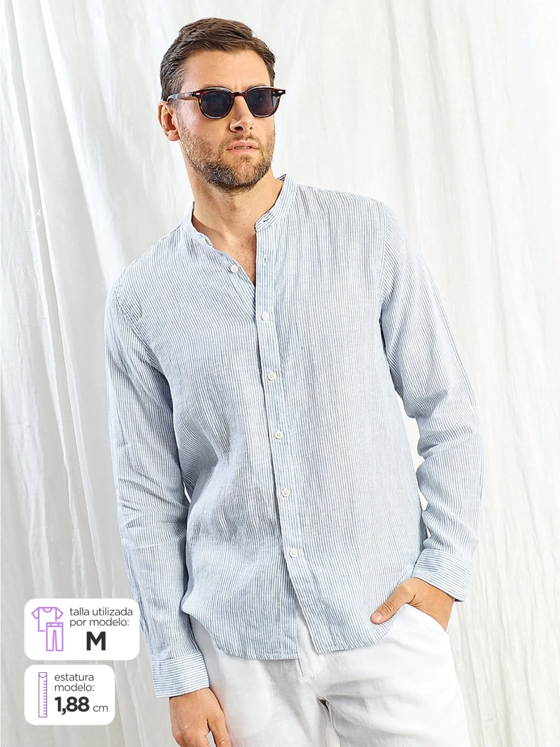 CAMISA MANGA LARGA HOMBRE SPAVALDI ENRIQUETA - 1