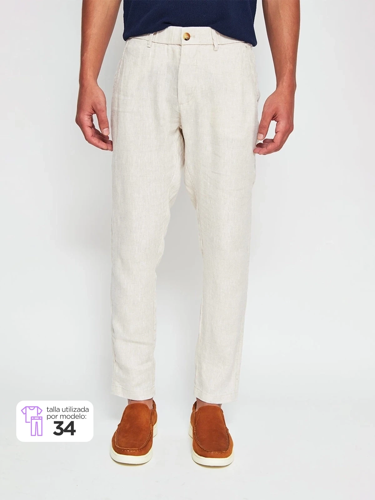PANTALÓN CASUAL HOMBRE SPAVALDI EZIO - 1